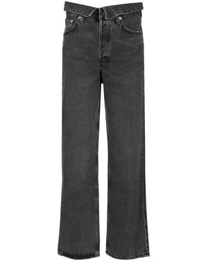 Agolde Straight Jeans - Gris