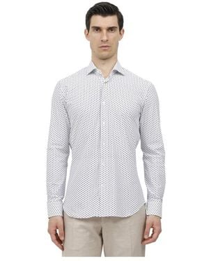 Caliban Casual Shirts - Grijs