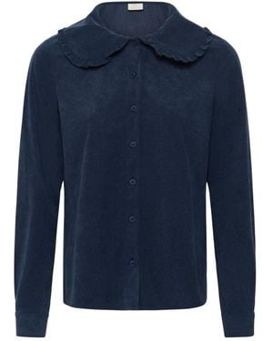 Kaffe Overhemden ,Blauw ,Blouses & Shirts