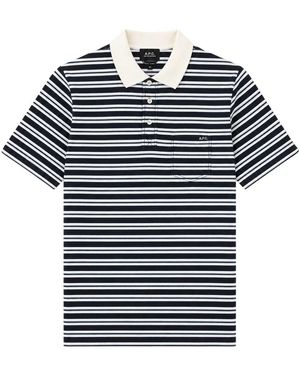 A.P.C. Polo Shirts - Azul