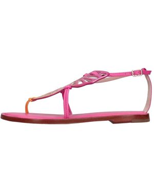 Sophia Webster Schoenen ,Roze ,Platte Schoenen Multi Colour