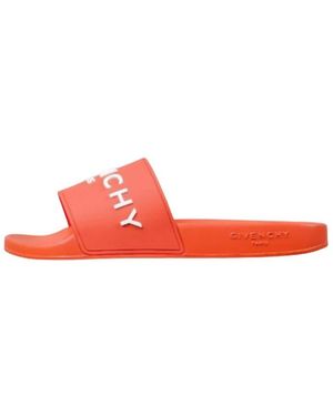 Givenchy Sliders - Rojo