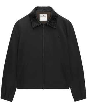 Courreges Bomber Jackets - Negro