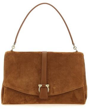 Ferragamo Shoulder Bags - Brown