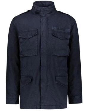 chesapeake's Jassen ,Blauw ,Katoen Field Jacket