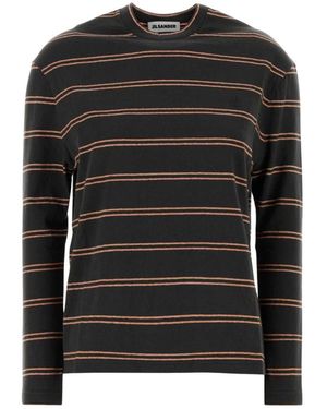 Jil Sander Long Sleeve Tops - Negro
