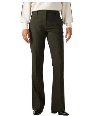 Fiveunits Grüne Pantalon Für Frauen - Schwarz