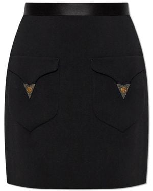 Versace Short Skirts - Negro