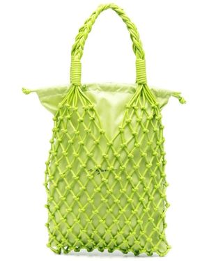 MSGM Tote Bags - Green
