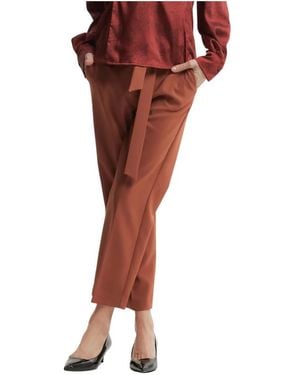 Kocca Cropped Trousers - Brown