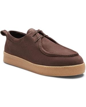 Fratelli Rossetti Schoenen ,Rood ,Leer Stringata Derby A Due Fori - Bruin