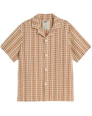 Oas Short Sleeve Shirts - Natural