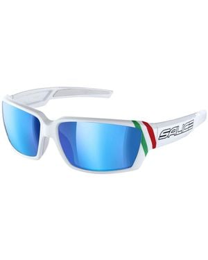 Salice Accessoires ,Wit ,008 Ita Zonnebril - Blauw