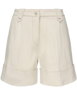 Fay Short Shorts - Natural