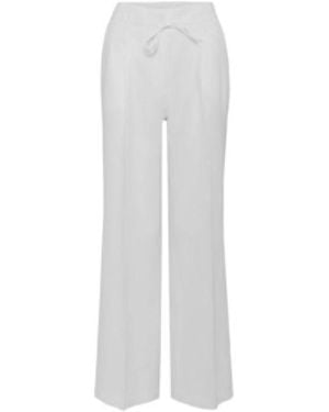 Opus Bequeme Und Stilvolle Hose Für Frauen - Weiß