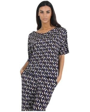 Via Masini 80 T-Shirts - Zwart