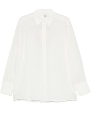 TOTEME Shirts - Bianco
