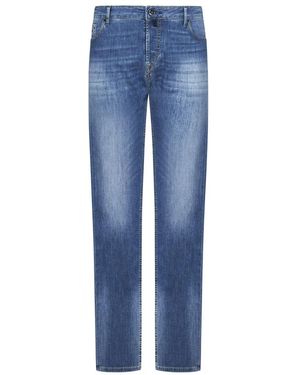Hand Picked Slim-Fit Jeans - Blu