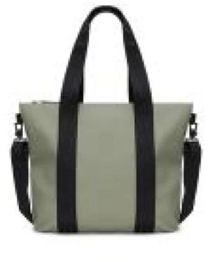 Rains Mini Tote Tas - Zwart
