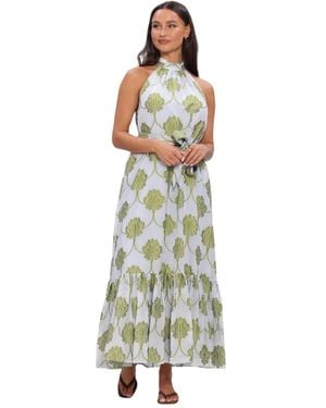 Amaya Amsterdam Lucia Maxi Kleid - Grün