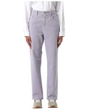 Brunello Cucinelli Straight Jeans - Viola