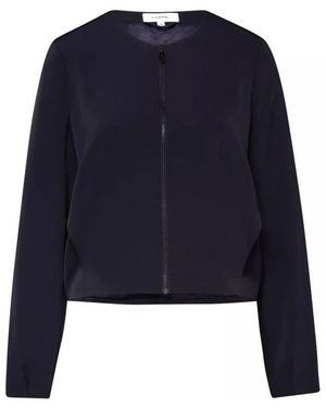 Comma, Boxy Blouson Jacket - Blauw