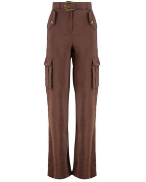 Versace Jeans Couture Wide Trousers - Brown