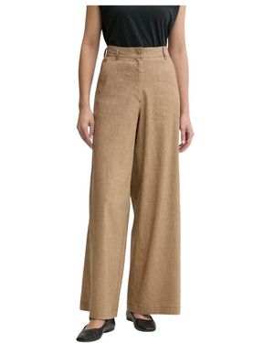 Sessun Broeken ,Linnen Wijde Broek - Naturel