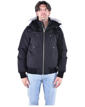 Moose Knuckles Original Ballistic Down Bomber - Blau