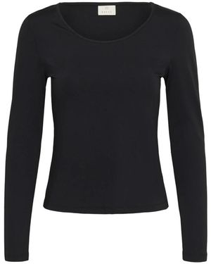 Kaffe Long Sleeve Tops - Blauw