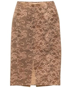 Acne Studios Midi Skirts - Marrón