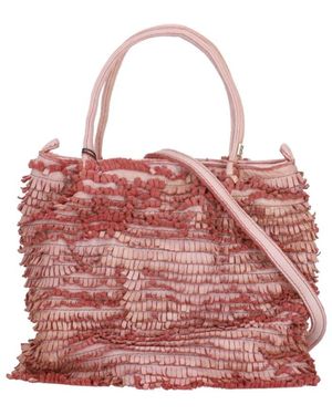 Majo Tassen ,Rood ,Handbags - Roze