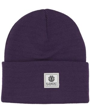 Element Klassische beanie weinrote mütze - Lila