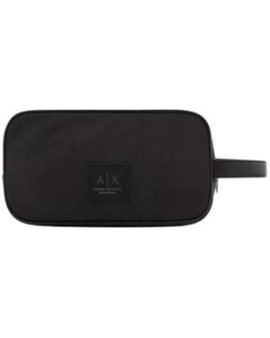 ARMANI EXCHANGE Toilet Bags - Black
