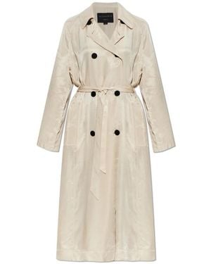 AllSaints Trench Coats - Natural