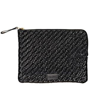 Cala & Jade Tassen ,Zwart ,Leer Pochette Batu S