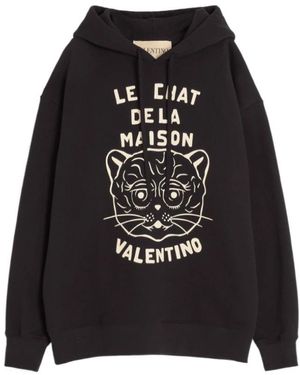 Valentino Hoodies - Negro