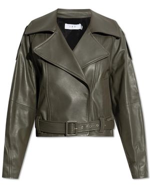IRO Leather Jackets - Verde