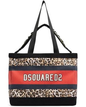 DSquared² Tote Bags - Rojo