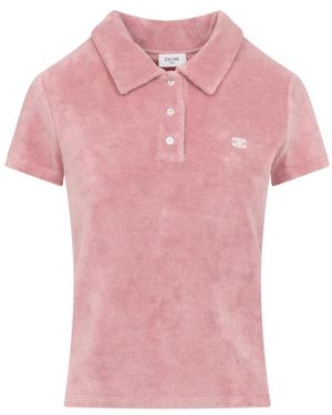 Celine Polo Shirts - Pink