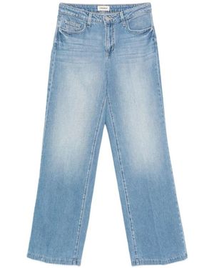 L'Agence Jeans ,Blauw ,Wide Jeans