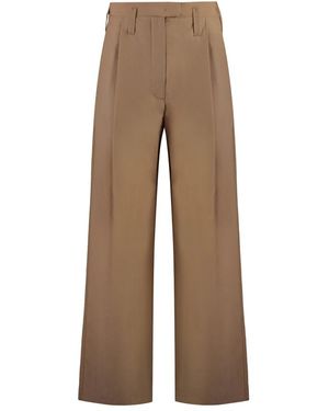 Philosophy Di Lorenzo Serafini Wide Trousers - Brown
