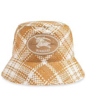 Burberry Accessoires ,Logo Hat - Naturel