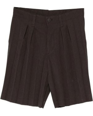 Issey Miyake Casual Shorts - Black