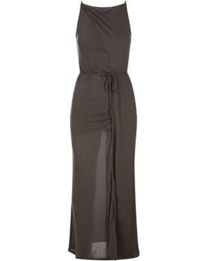 Alohas Maxi Dresses - Brown