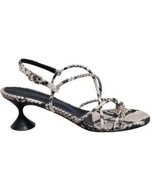 Poeve High Heel Sandals - Blanco