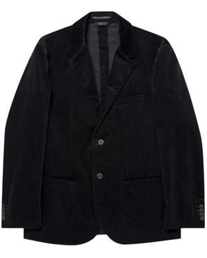 Sunspel Corduroy Blazer - Schwarz