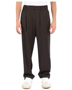 Laneus Straight Trousers - Zwart
