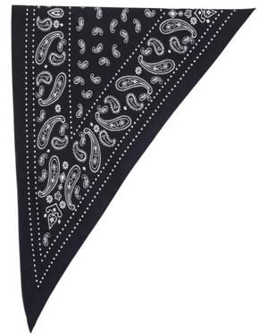 Destin Accessoires ,Blauw ,Katoen Bandana - Zwart