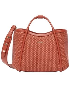 Max Mara Tassen ,Oranje ,Tote Bags - Rood